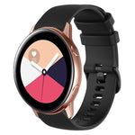 Cinturino in silicone tinta unita scozzese da 20 mm, For Samsung Galaxy Watch4 Classic 42mm, For Samsung Galaxy Watch Active 2