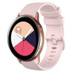 Cinturino in silicone tinta unita scozzese da 20 mm, For Samsung Galaxy Watch4 Classic 42mm, For Samsung Galaxy Watch Active 2