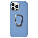 Custodia per telefono in PU a nido d'ape con supporto ad anello per iPhone 14 Pro Max, For iPhone 14 Pro Max
