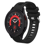 Cinturino per orologio in silicone tinta unita twill da 20 mm, For Samsung Galaxy Watch5 40mm, For Samsung Galaxy Watch5 44mm