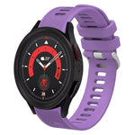 Cinturino per orologio in silicone tinta unita twill da 20 mm, For Samsung Galaxy Watch5 40mm, For Samsung Galaxy Watch5 44mm
