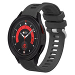 Cinturino per orologio in silicone tinta unita twill da 20 mm, For Samsung Galaxy Watch5 40mm, For Samsung Galaxy Watch5 44mm