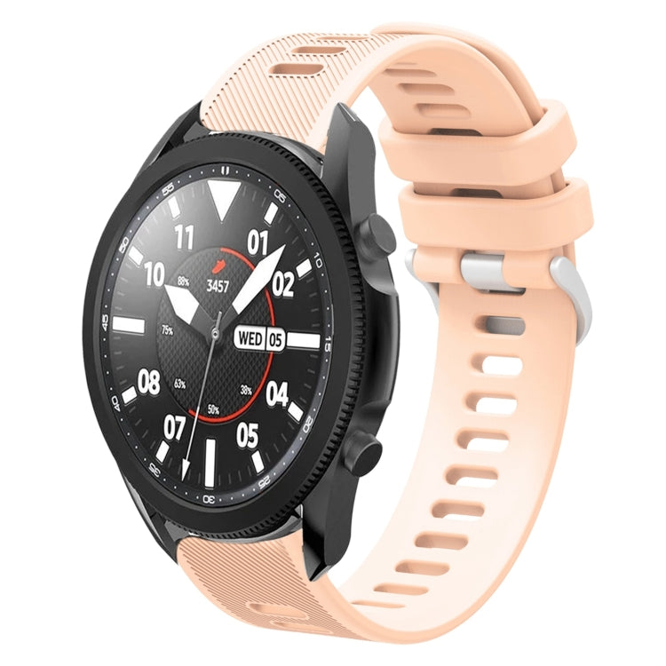 Cinturino per orologio in silicone tinta unita twill da 20 mm, For Samsung Galaxy Watch5 Pro  45mm, For Samsung Galaxy Watch4 40mm