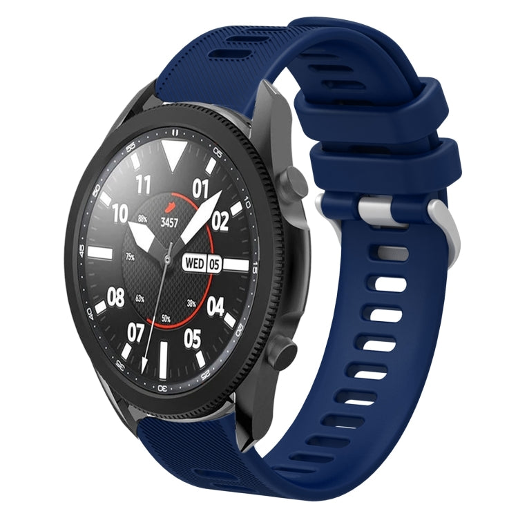 Cinturino per orologio in silicone tinta unita twill da 20 mm, For Samsung Galaxy Watch5 Pro  45mm, For Samsung Galaxy Watch4 40mm