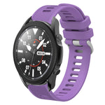 Cinturino per orologio in silicone tinta unita twill da 20 mm, For Samsung Galaxy Watch5 Pro  45mm, For Samsung Galaxy Watch4 40mm