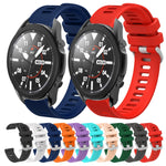 Cinturino per orologio in silicone tinta unita twill da 20 mm, For Samsung Galaxy Watch5 Pro  45mm, For Samsung Galaxy Watch4 40mm