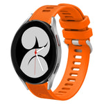 Cinturino per orologio in silicone tinta unita twill da 20 mm, For Samsung Galaxy Watch5 Pro  45mm, For Samsung Galaxy Watch4 40mm