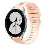 Cinturino per orologio in silicone tinta unita twill da 20 mm, For Samsung Galaxy Watch5 Pro  45mm, For Samsung Galaxy Watch4 40mm