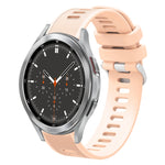 Cinturino per orologio in silicone tinta unita twill da 20 mm, For Samsung Galaxy Watch4 44mm, For Samsung Galaxy Watch4 Classic 46mm