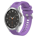 Cinturino per orologio in silicone tinta unita twill da 20 mm, For Samsung Galaxy Watch4 44mm, For Samsung Galaxy Watch4 Classic 46mm