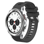 Cinturino per orologio in silicone tinta unita twill da 20 mm, For Samsung Galaxy Watch4 Classic 42mm, For Samsung Galaxy Watch Active 2
