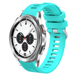 Cinturino per orologio in silicone tinta unita twill da 20 mm, For Samsung Galaxy Watch4 Classic 42mm, For Samsung Galaxy Watch Active 2