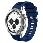 Cinturino per orologio in silicone tinta unita twill da 20 mm, For Samsung Galaxy Watch4 Classic 42mm, For Samsung Galaxy Watch Active 2