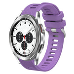 Cinturino per orologio in silicone tinta unita twill da 20 mm, For Samsung Galaxy Watch4 Classic 42mm, For Samsung Galaxy Watch Active 2