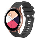 Cinturino per orologio in silicone tinta unita twill da 20 mm, For Samsung Galaxy Watch4 Classic 42mm, For Samsung Galaxy Watch Active 2