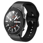 Cinturino in pelle adesiva in silicone da 20 mm, For Samsung Galaxy Watch 5 Pro 45mm, For Samsung Galaxy Watch 4 40mm