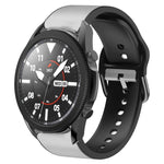 Cinturino in pelle adesiva in silicone da 20 mm, For Samsung Galaxy Watch 5 Pro 45mm, For Samsung Galaxy Watch 4 40mm