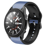 Cinturino in pelle adesiva in silicone da 20 mm, For Samsung Galaxy Watch 5 Pro 45mm, For Samsung Galaxy Watch 4 40mm