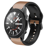 Cinturino in pelle adesiva in silicone da 20 mm, For Samsung Galaxy Watch 5 Pro 45mm, For Samsung Galaxy Watch 4 40mm