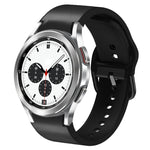 Cinturino in pelle adesiva in silicone da 20 mm, For Samsung Galaxy Watch 4 Classic 42mm, For Samsung Galaxy Watch Active 2