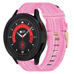 Cinturino per orologio in nylon intrecciato da 20 mm, For Samsung Galaxy Watch5 40mm, For Samsung Galaxy Watch5 44mm, For Samsung Galaxy Watch5 Pro 45mm