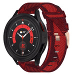 Cinturino per orologio in nylon intrecciato da 20 mm, For Samsung Galaxy Watch5 40mm, For Samsung Galaxy Watch5 44mm, For Samsung Galaxy Watch5 Pro 45mm