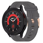 Cinturino per orologio in nylon intrecciato da 20 mm, For Samsung Galaxy Watch5 40mm, For Samsung Galaxy Watch5 44mm, For Samsung Galaxy Watch5 Pro 45mm