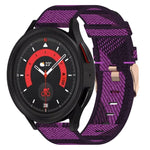 Cinturino per orologio in nylon intrecciato da 20 mm, For Samsung Galaxy Watch5 40mm, For Samsung Galaxy Watch5 44mm, For Samsung Galaxy Watch5 Pro 45mm