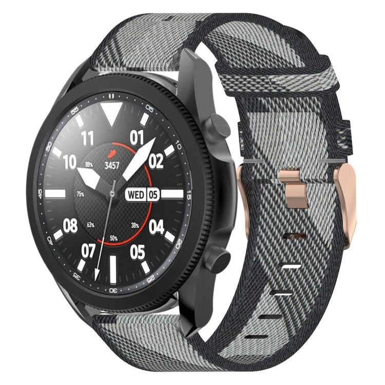 Cinturino per orologio in nylon intrecciato da 20 mm, For Samsung Galaxy Watch5 40mm, For Samsung Galaxy Watch5 44mm, For Samsung Galaxy Watch5 Pro 45mm