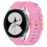 Cinturino per orologio in nylon intrecciato da 20 mm, For Samsung Galaxy Watch4 40mm, For Samsung Galaxy Watch4 44mm, For Samsung Galaxy Watch4 Classic 46mm