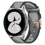 Cinturino per orologio in nylon intrecciato da 20 mm, For Samsung Galaxy Watch4 40mm, For Samsung Galaxy Watch4 44mm, For Samsung Galaxy Watch4 Classic 46mm