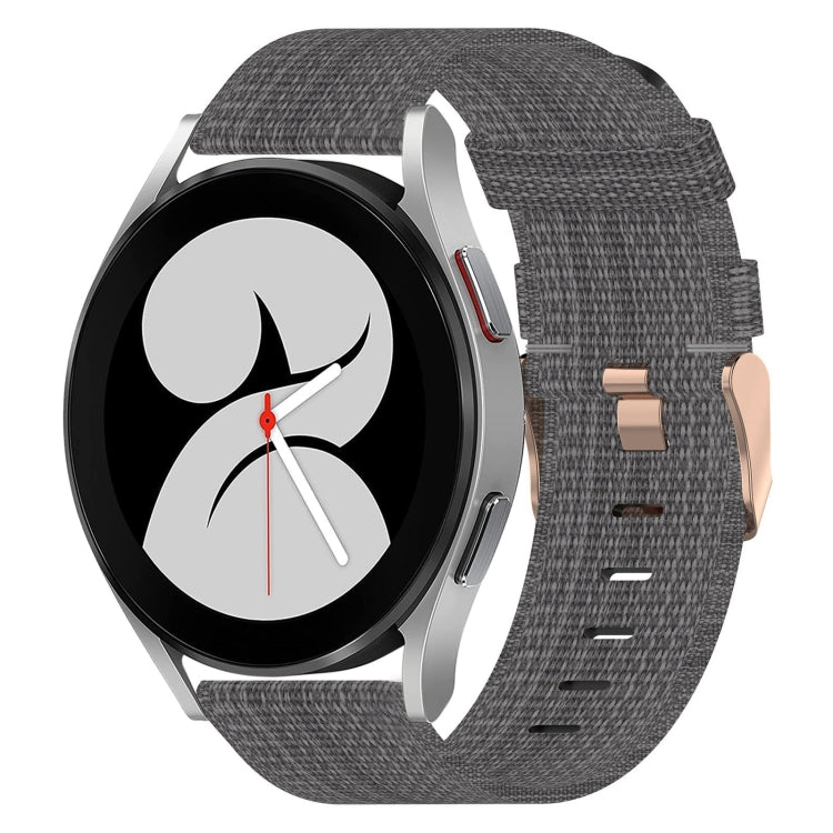 Cinturino per orologio in nylon intrecciato da 20 mm, For Samsung Galaxy Watch4 40mm, For Samsung Galaxy Watch4 44mm, For Samsung Galaxy Watch4 Classic 46mm