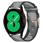Cinturino per orologio in nylon intrecciato da 20 mm, For Samsung Galaxy Watch4 40mm, For Samsung Galaxy Watch4 44mm, For Samsung Galaxy Watch4 Classic 46mm