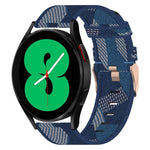 Cinturino per orologio in nylon intrecciato da 20 mm, For Samsung Galaxy Watch4 40mm, For Samsung Galaxy Watch4 44mm, For Samsung Galaxy Watch4 Classic 46mm