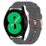 Cinturino per orologio in nylon intrecciato da 20 mm, For Samsung Galaxy Watch4 40mm, For Samsung Galaxy Watch4 44mm, For Samsung Galaxy Watch4 Classic 46mm