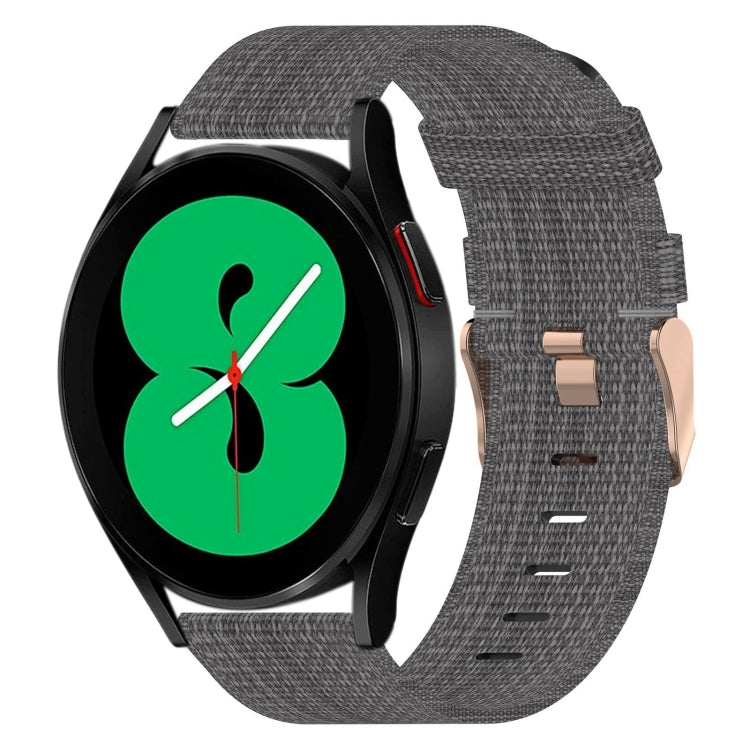 Cinturino per orologio in nylon intrecciato da 20 mm, For Samsung Galaxy Watch4 40mm, For Samsung Galaxy Watch4 44mm, For Samsung Galaxy Watch4 Classic 46mm