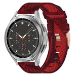 Cinturino per orologio in nylon intrecciato da 20 mm, For Samsung Galaxy Watch4 40mm, For Samsung Galaxy Watch4 44mm, For Samsung Galaxy Watch4 Classic 46mm