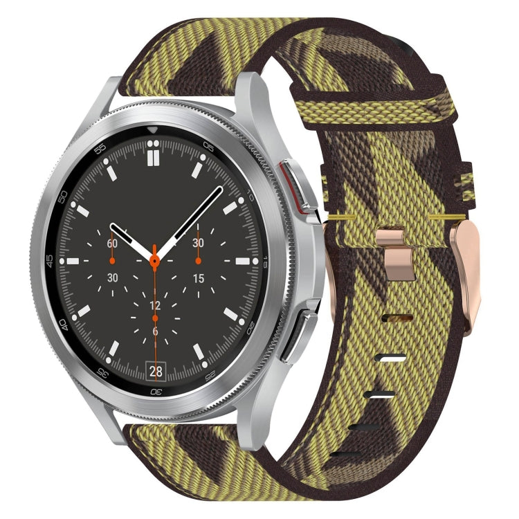 Cinturino per orologio in nylon intrecciato da 20 mm, For Samsung Galaxy Watch4 40mm, For Samsung Galaxy Watch4 44mm, For Samsung Galaxy Watch4 Classic 46mm