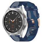 Cinturino per orologio in nylon intrecciato da 20 mm, For Samsung Galaxy Watch4 40mm, For Samsung Galaxy Watch4 44mm, For Samsung Galaxy Watch4 Classic 46mm