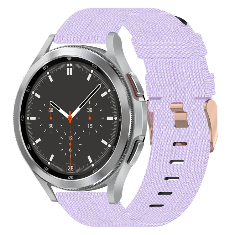 Cinturino per orologio in nylon intrecciato da 20 mm, For Samsung Galaxy Watch4 40mm, For Samsung Galaxy Watch4 44mm, For Samsung Galaxy Watch4 Classic 46mm