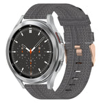 Cinturino per orologio in nylon intrecciato da 20 mm, For Samsung Galaxy Watch4 40mm, For Samsung Galaxy Watch4 44mm, For Samsung Galaxy Watch4 Classic 46mm
