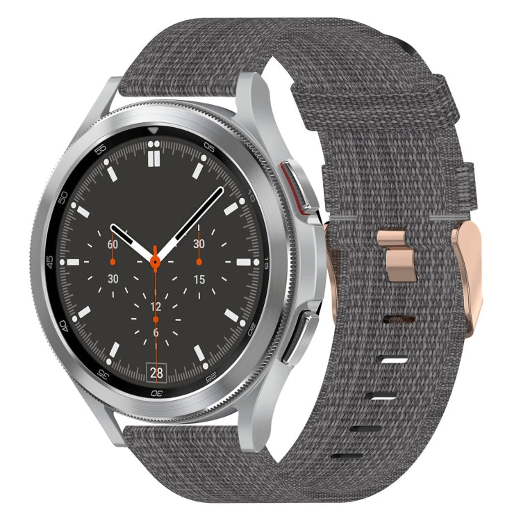 Cinturino per orologio in nylon intrecciato da 20 mm, For Samsung Galaxy Watch4 40mm, For Samsung Galaxy Watch4 44mm, For Samsung Galaxy Watch4 Classic 46mm