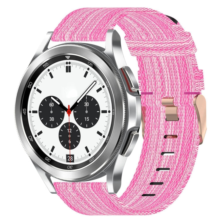 Cinturino per orologio in nylon intrecciato da 20 mm, For Samsung Galaxy Watch4 Classic 42mm, For Samsung Galaxy Watch Active 2