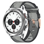 Cinturino per orologio in nylon intrecciato da 20 mm, For Samsung Galaxy Watch4 Classic 42mm, For Samsung Galaxy Watch Active 2