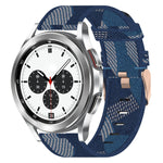 Cinturino per orologio in nylon intrecciato da 20 mm, For Samsung Galaxy Watch4 Classic 42mm, For Samsung Galaxy Watch Active 2