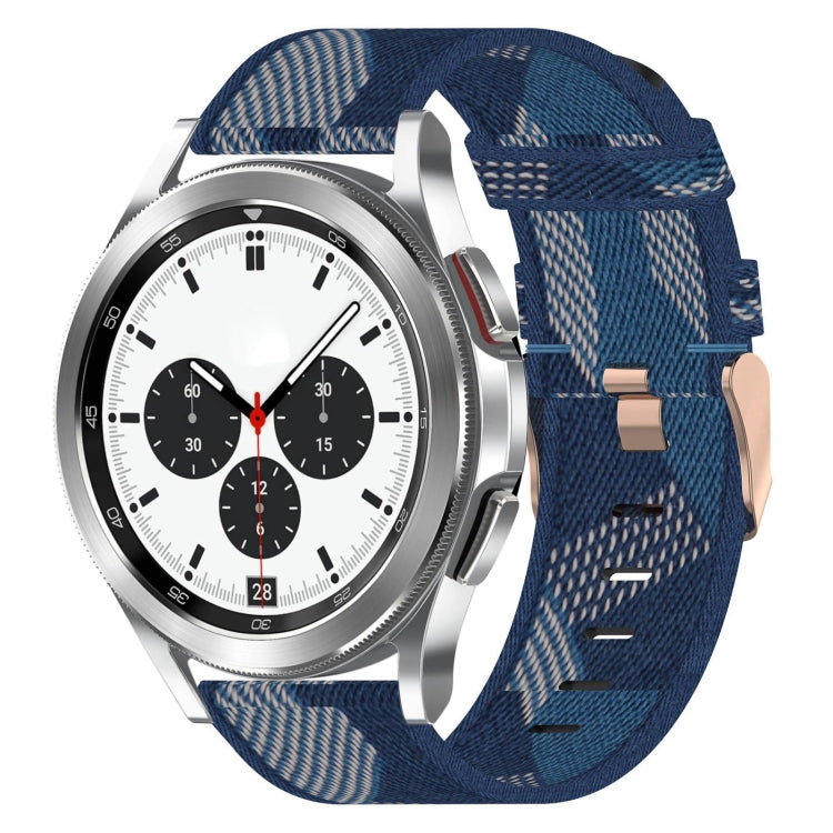 Cinturino per orologio in nylon intrecciato da 20 mm, For Samsung Galaxy Watch4 Classic 42mm, For Samsung Galaxy Watch Active 2