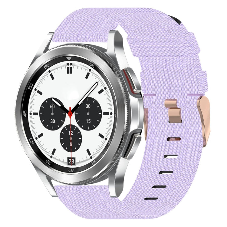 Cinturino per orologio in nylon intrecciato da 20 mm, For Samsung Galaxy Watch4 Classic 42mm, For Samsung Galaxy Watch Active 2