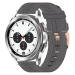 Cinturino per orologio in nylon intrecciato da 20 mm, For Samsung Galaxy Watch4 Classic 42mm, For Samsung Galaxy Watch Active 2