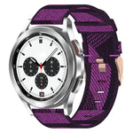 Cinturino per orologio in nylon intrecciato da 20 mm, For Samsung Galaxy Watch4 Classic 42mm, For Samsung Galaxy Watch Active 2