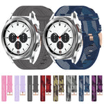 Cinturino per orologio in nylon intrecciato da 20 mm, For Samsung Galaxy Watch4 Classic 42mm, For Samsung Galaxy Watch Active 2
